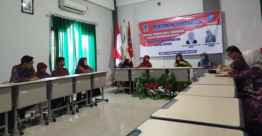 Program Studi S1 Informatika Universitas Muhammadiyah Kendal Batang Jalani Akreditasi dengan Target “Unggul”