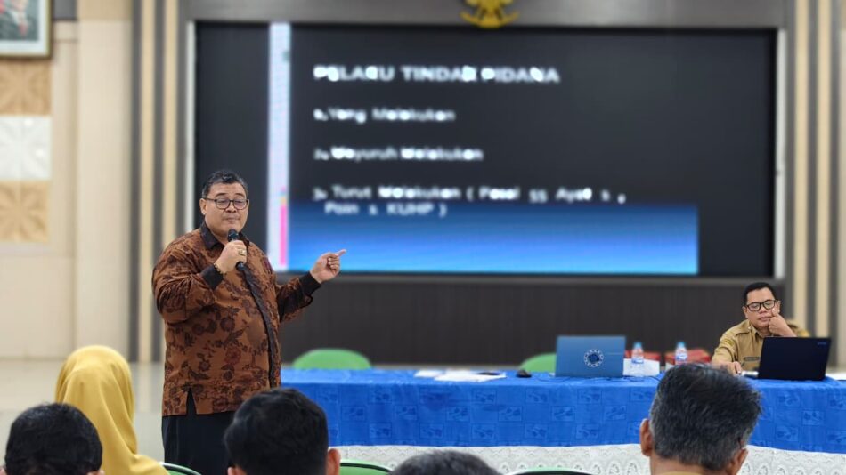Sosialisasi Anti Korupsi Tekankan Integritas ASN Menuju Pemerintahan Bersih dan Transparan